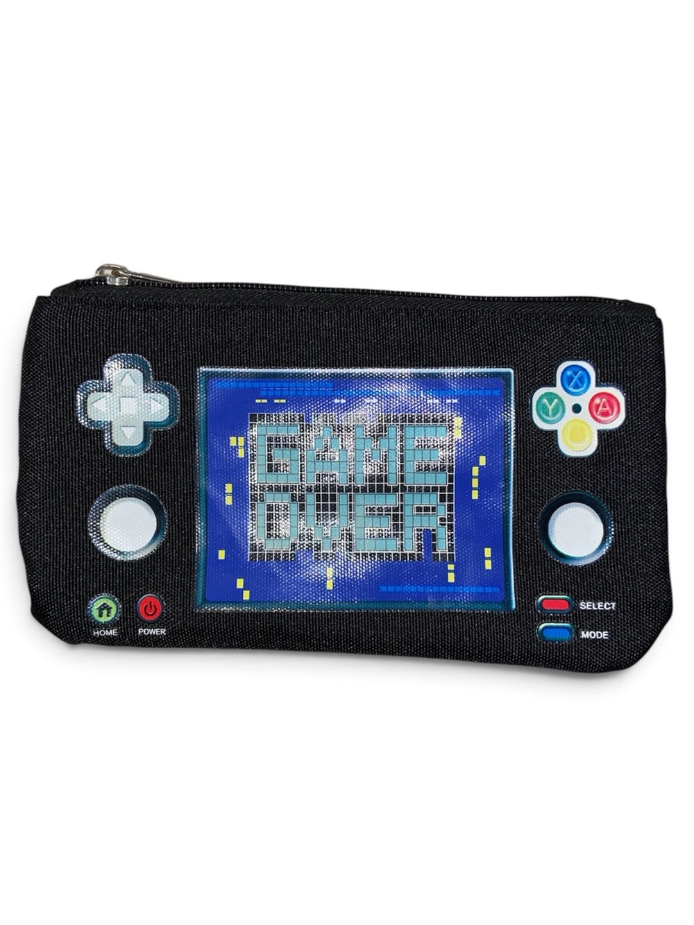 Black Gamer 'Game Over' Zip Pouch - Electronics Accessory